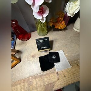 CHANEL Black Double Facettes Mirror